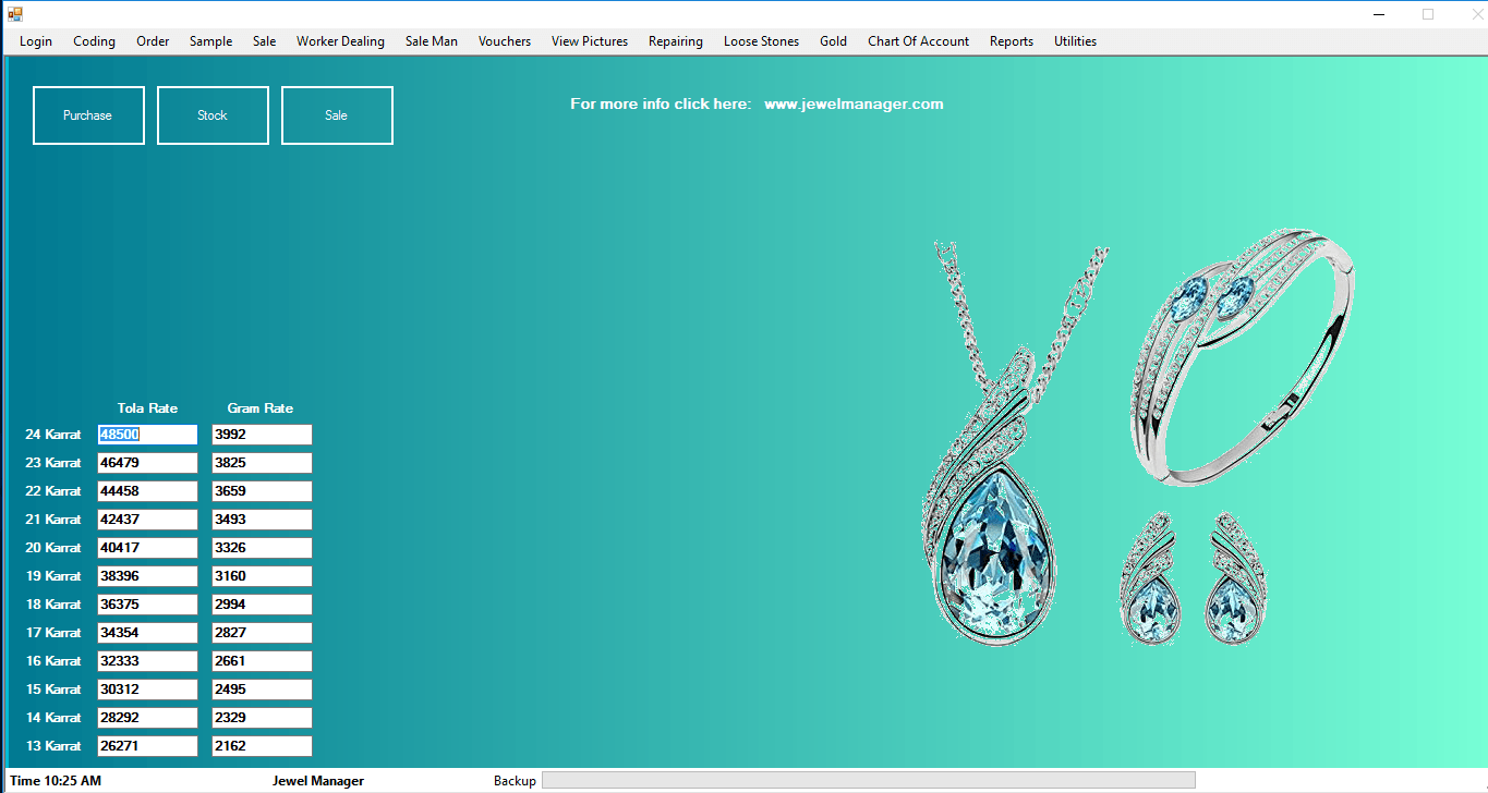 Jewellery Software